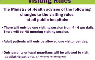 Public Hospital Visiting Rules