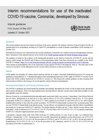 COVID-19 Vaccine Safety and Efficacy | Ministry of Health