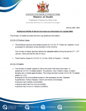 COVID-19 UPDATE - Friday 28th January 202