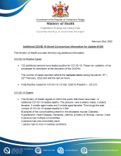 COVID-19 UPDATE - Wednesday 23rd February 2022