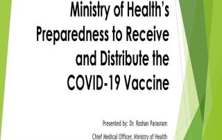 Preparedness to Receive and Distribute the COVID-19 Vaccine